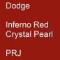 Preview: Dodge, Inferno Red Crystal Pearl, PRJ.